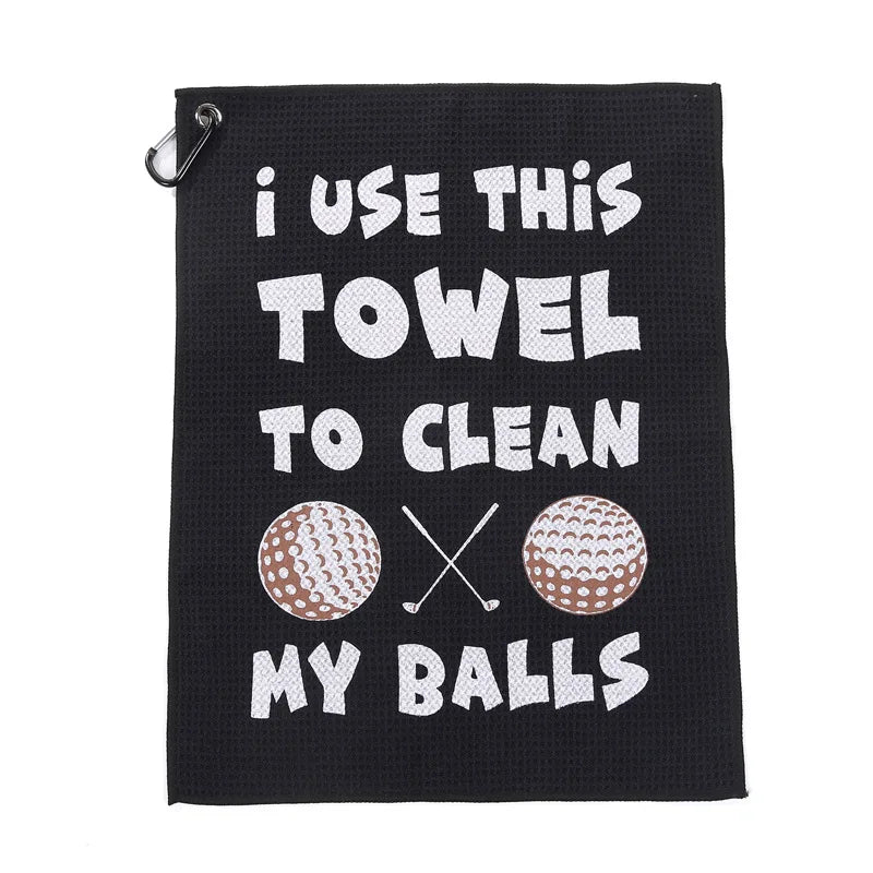 Digital Logo Golf Towel