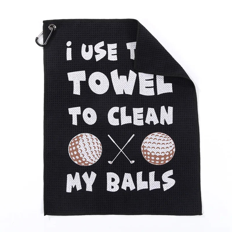 Digital Logo Golf Towel