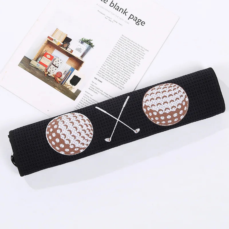 Digital Logo Golf Towel